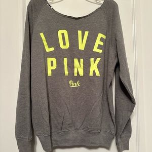 PINK by Victoria’s Secret Sweatshirt, Size XS, Gently Worn